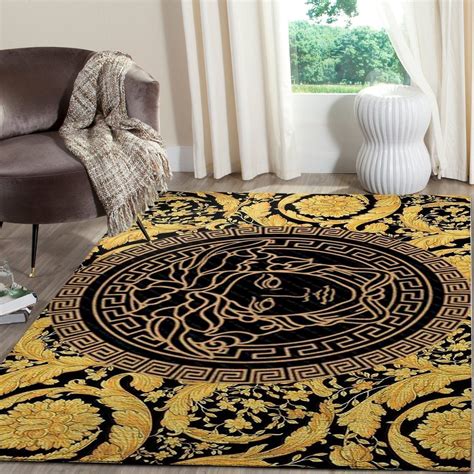 versace living room rug|Versace rug for sale.